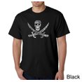 thumbnail image 1 of LA Pop Art Men's Word Art T-Shirt - PIRATE CAPTAINS, SHIPS AND IMAGERY, 1 of 2