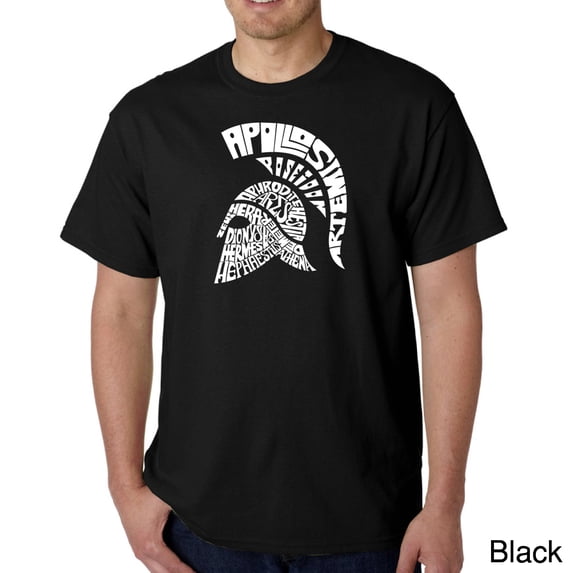 LA Pop Art Men's Word Art T-Shirt - SPARTAN