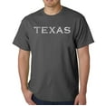 thumbnail image 1 of LA Pop Art Men's Word Art T-Shirt - THE GREAT CITIES OF TEXAS, 1 of 2