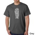thumbnail image 1 of LA Pop Art Men's Word Art T-Shirt - TIGER, 1 of 2