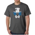 thumbnail image 1 of LA Pop Art Men's Word Art T-Shirt - The Mad Hatter, 1 of 2