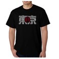 thumbnail image 1 of LA Pop Art Men's Word Art T-Shirt - Tokyo Sun, 1 of 2