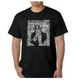 thumbnail image 1 of LA Pop Art Men's Word Art T-Shirt - UNCLE SAM, 1 of 2