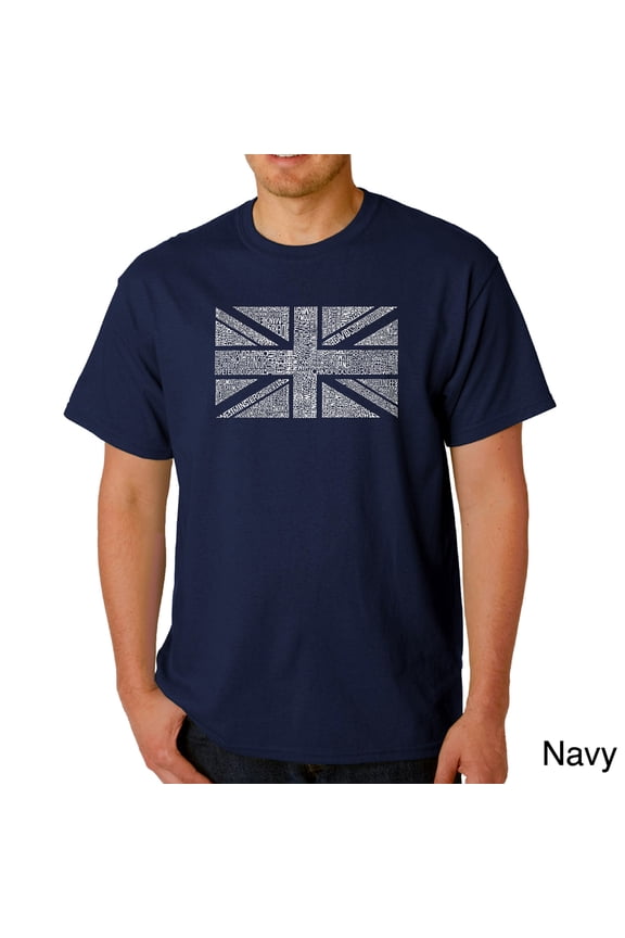 Men's Word Art T-Shirt - UNION JACK