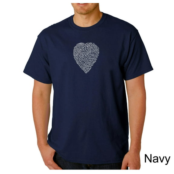 LA Pop Art Men's Word Art T-Shirt - WILLIAM SHAKESPEARE'S SONNET 18