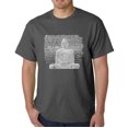 thumbnail image 1 of LA Pop Art Men's Word Art T-Shirt - Zen Buddha, 1 of 2