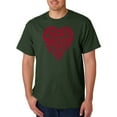 thumbnail image 1 of LA Pop Art Men's Word Art T-shirt - Crazy Little Thing Called Love, 1 of 2
