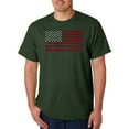thumbnail image 1 of LA Pop Art Men's Word Art T-shirt - God Bless America, 1 of 2
