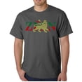 thumbnail image 1 of LA Pop Art Men's Word Art T-shirt - Zion - One Love, 1 of 2