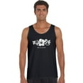 thumbnail image 1 of LA Pop Art Men's Word Art Tank Top - ALOHA, 1 of 2