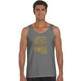 thumbnail image 1 of LA Pop Art Men's Word Art Tank Top - Az Pics, 1 of 2