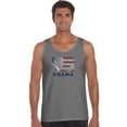 thumbnail image 1 of LA Pop Art Men's Word Art Tank Top - BARACK OBAMA - ALL LYRICS TO AMERICA THE BEAUTIFUL, 1 of 2