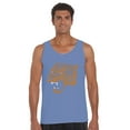 thumbnail image 1 of LA Pop Art Men's Word Art Tank Top - Beast Mode, 1 of 2