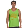 thumbnail image 1 of LA Pop Art Men's Word Art Tank Top - Beast Mode, 1 of 2