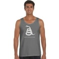 thumbnail image 1 of LA Pop Art Men's Word Art Tank Top - DONT TREAD ON ME, 1 of 2