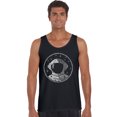 thumbnail image 1 of LA Pop Art Men's Word Art Tank Top - I Need My Space Astronaut, 1 of 2