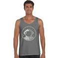 thumbnail image 1 of LA Pop Art Men's Word Art Tank Top - I Need My Space Astronaut, 1 of 2