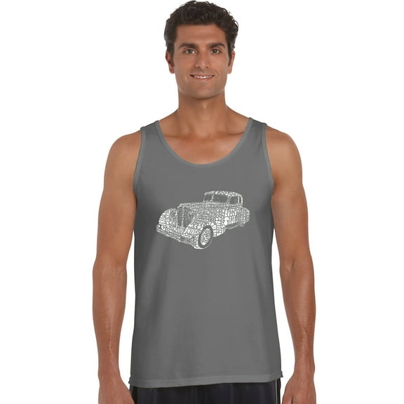 LA Pop Art Men's Word Art Tank Top - Mobsters