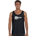 thumbnail image 1 of LA Pop Art Men's Word Art Tank Top - NY SUBWAY, 1 of 2
