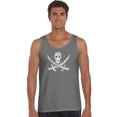 thumbnail image 1 of LA Pop Art Men's Word Art Tank Top - PIRATE CAPTAINS, SHIPS AND IMAGERY, 1 of 2