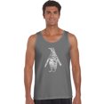 thumbnail image 1 of LA Pop Art Men's Word Art Tank Top - Penguin, 1 of 2