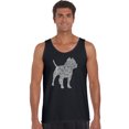 thumbnail image 1 of LA Pop Art Men's Word Art Tank Top - Pitbull, 1 of 2