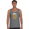 thumbnail image 1 of LA Pop Art Men's Word Art Tank Top - Slang Terms for Being Wasted, 1 of 2