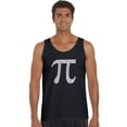 thumbnail image 1 of LA Pop Art Men's Word Art Tank Top - THE FIRST 100 DIGITS OF PI, 1 of 2