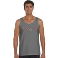thumbnail image 1 of LA Pop Art Men's Word Art Tank Top - THE NEIGHBORHOODS OF TOKYO, 1 of 2