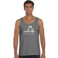 thumbnail image 1 of LA Pop Art Men's Word Art Tank Top - Utah, 1 of 2