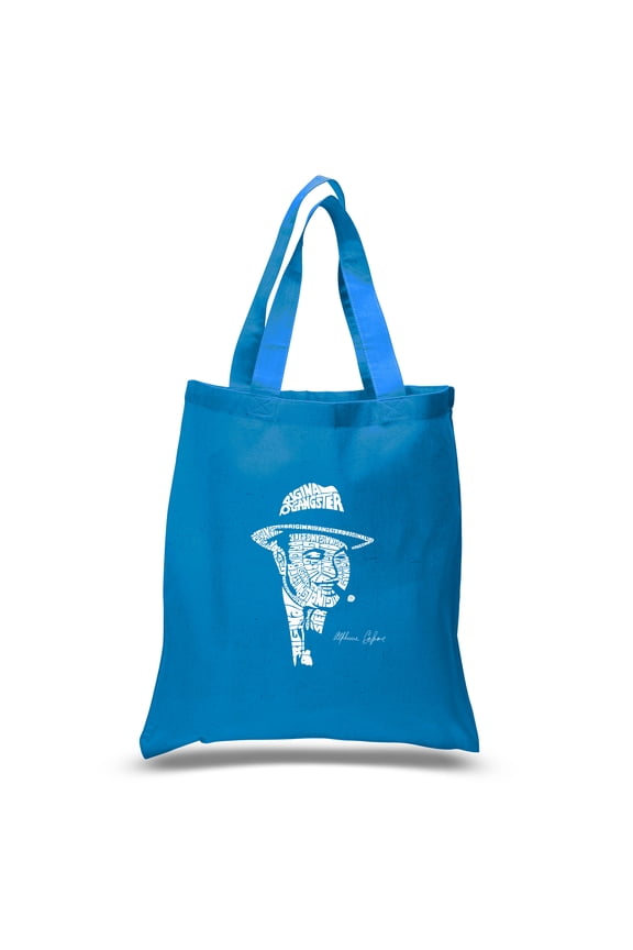 Small Word Art Tote Bag - AL CAPONE-ORIGINAL GANGSTER
