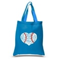 thumbnail image 1 of LA Pop Art Small Word Art Tote Bag - Baseball Mom, 1 of 2