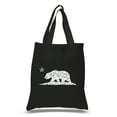thumbnail image 1 of LA Pop Art Small Word Art Tote Bag - California Dreamin, 1 of 2
