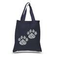 thumbnail image 1 of LA Pop Art Small Word Art Tote Bag - Cat Mom, 1 of 2