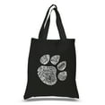 thumbnail image 1 of LA Pop Art Small Word Art Tote Bag - Cat Paw, 1 of 2