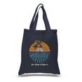 thumbnail image 1 of LA Pop Art Small Word Art Tote Bag - Cities In San Diego, 1 of 2