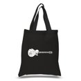 thumbnail image 1 of LA Pop Art Small Word Art Tote Bag - Don't Stop Believin', 1 of 2