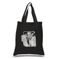 thumbnail image 1 of LA Pop Art Small Word Art Tote Bag - ELEPHANT, 1 of 2
