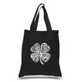 thumbnail image 1 of LA Pop Art Small Word Art Tote Bag - Feeling Lucky, 1 of 2