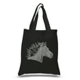 thumbnail image 1 of LA Pop Art Small Word Art Tote Bag - Horse Mane, 1 of 2