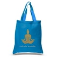 thumbnail image 1 of LA Pop Art Small Word Art Tote Bag - Inhale Exhale, 1 of 2