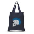 thumbnail image 1 of LA Pop Art Small Word Art Tote Bag - Punk Mohawk, 1 of 2