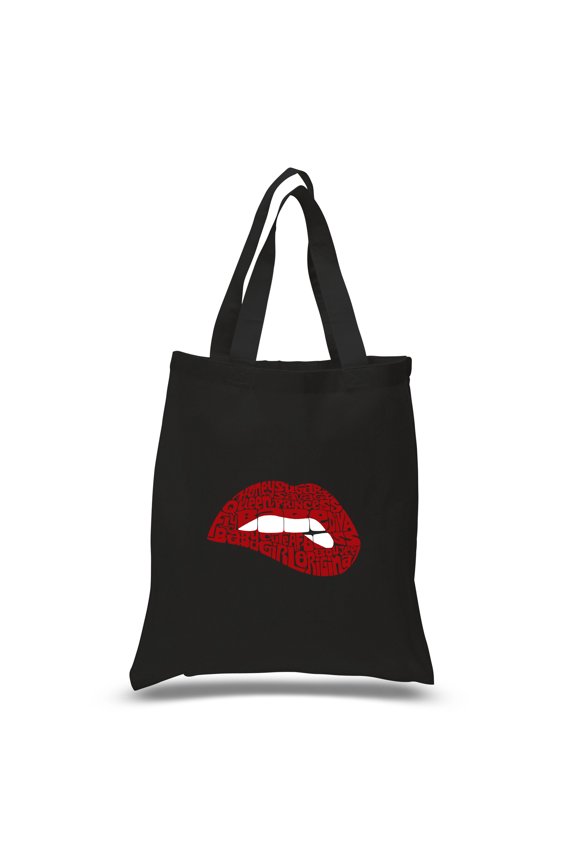 Small Word Art Tote Bag - Savage Lips