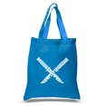 thumbnail image 1 of LA Pop Art Small Word Art Tote Bag - Semper Fi, 1 of 2