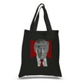 thumbnail image 1 of LA Pop Art Small Word Art Tote Bag - TRUMP 2016 - Make America Great Again, 1 of 2