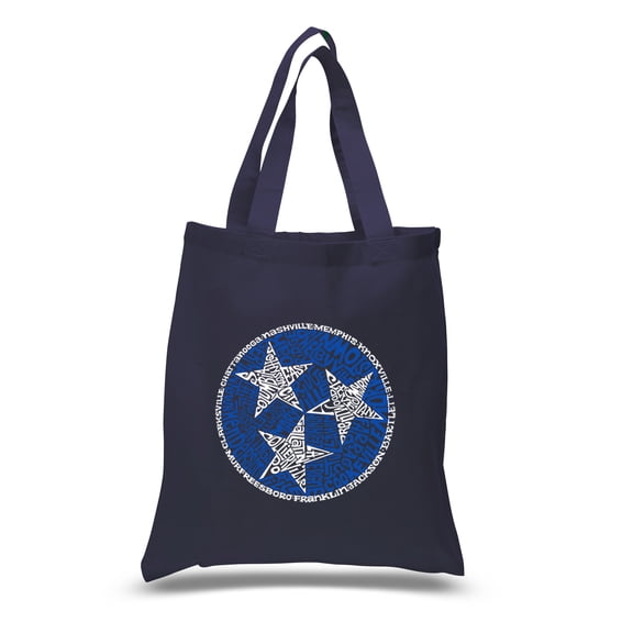 LA Pop Art Small Word Art Tote Bag - Tennessee Tristar