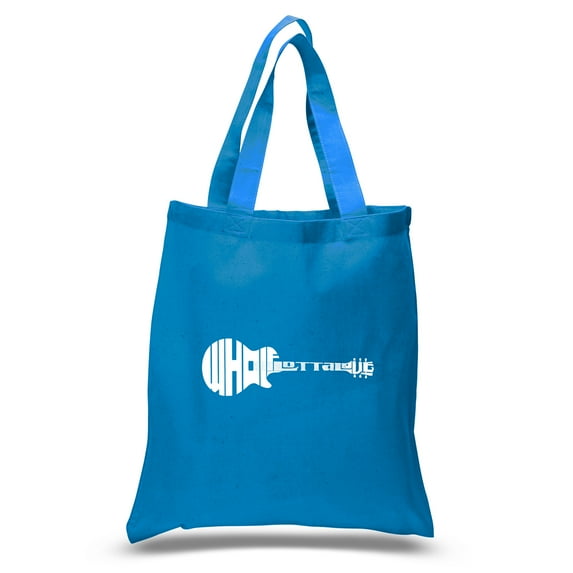 LA Pop Art Small Word Art Tote Bag - Whole Lotta Love