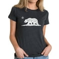 thumbnail image 1 of LA Pop Art Women's Premium Blend Word Art T-shirt - California Dreamin, 1 of 2
