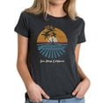 thumbnail image 1 of LA Pop Art Women's Premium Blend Word Art T-shirt - Cities In San Diego, 1 of 2