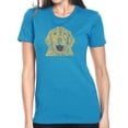 thumbnail image 1 of LA Pop Art Women's Premium Blend Word Art T-shirt - Dog, 1 of 2